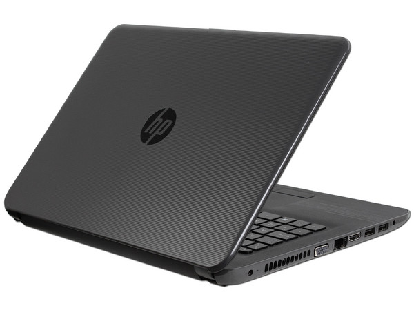 Laptop HP 245 G5:
Procesador AMD A8 7410 (hasta 2.5 GHz),
Memoria de 8GB DDR3L,
Disco Duro de 1TB,
Pantalla de 14