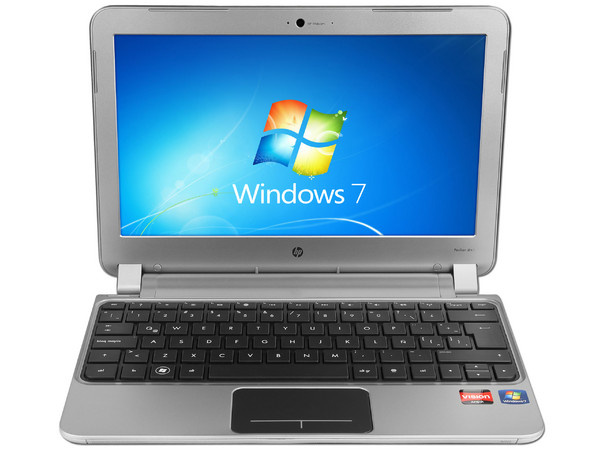 Laptop HP Pavilion dm1-3265la:
Procesador AMD E-350 D.C.  (1.6 GHz),
Memoria de 3GB DDR3, Disco Duro de 500GB,
Pantalla LED HD de 11.6