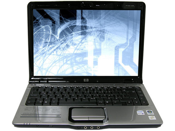 Portátil HP Pavilion dv2225LA,
Intel Core 2 Duo T5200 (1.6GHz),
Memoria de 1GB DDR2, Pantalla de 14.1