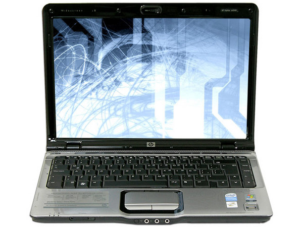 Portátil HP Pavilion dv2621la,
Procesador Intel Pentium DualCore T2310 (1.46GHz),
Memoria 1 GB DDRII, Pantalla TFT/WXGA de 14.1