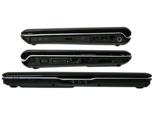 Portátil HP Pavilion dv2621la,
Procesador Intel Pentium DualCore T2310 (1.46GHz),
Memoria 1 GB DDRII, Pantalla TFT/WXGA de 14.1