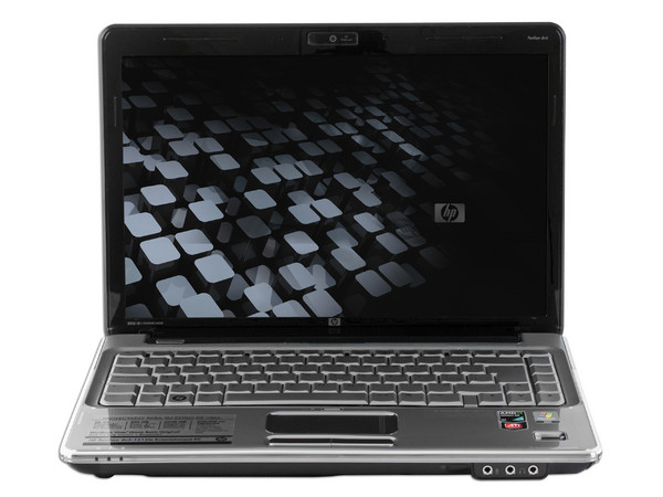 Portátil HP Pavilion dv4-1212LA,
Procesador AMD X2 Dual-Core (2.0GHz),
Memoria 2 GB DDRII, Pantalla WXGA de 14.1