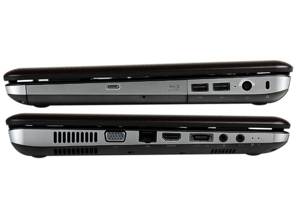 Laptop HP Pavilion dv5-2139la :
Procesador AMD Phenom II Quad Core N950 (2.1GHz),
Memoria de 4GB DDR3, Disco Duro de 640GB,
Pantalla de 14.5
