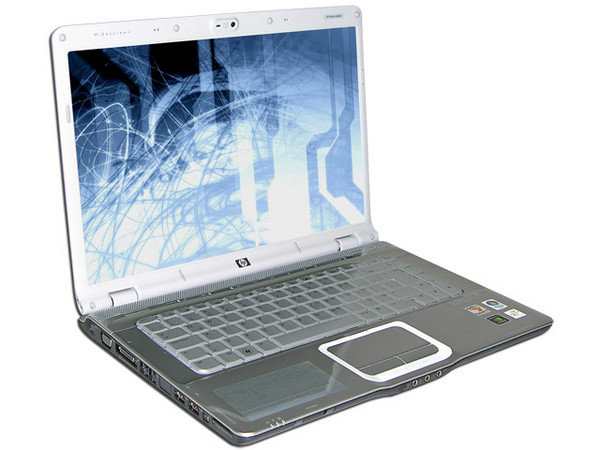 Portátil HP Pavilion dv6220LA,
Procesador AMD Turion 64 X2 TL-50 (1.6 GHz),
Memoria de 1GB DDR2, Pantalla de 15.4