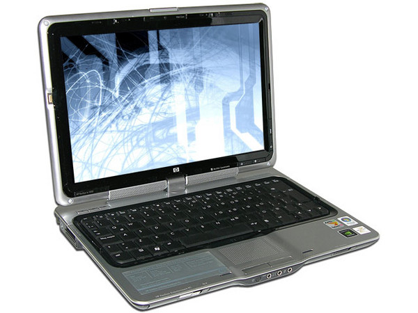 Portátil HP Pavilion tx1030LA,
Procesador AMD Turion 64 X2 TL-50 (1.6GHz),
Memoria de 1 GB DDR2, Pantalla de 12.1
