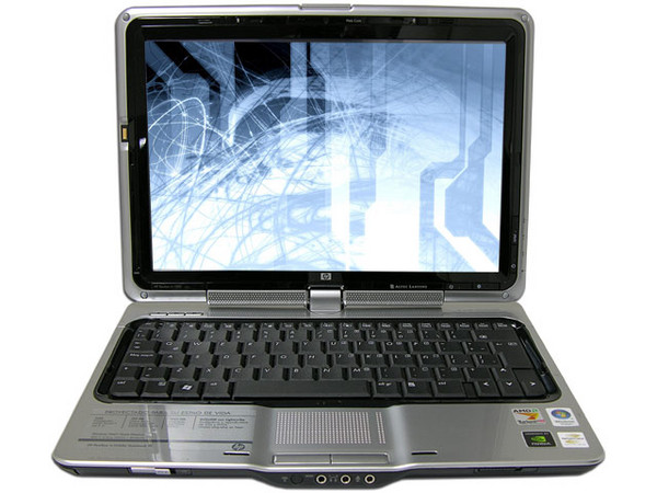 Portátil HP Pavilion tx1030LA,
Procesador AMD Turion 64 X2 TL-50 (1.6GHz),
Memoria de 1 GB DDR2, Pantalla de 12.1