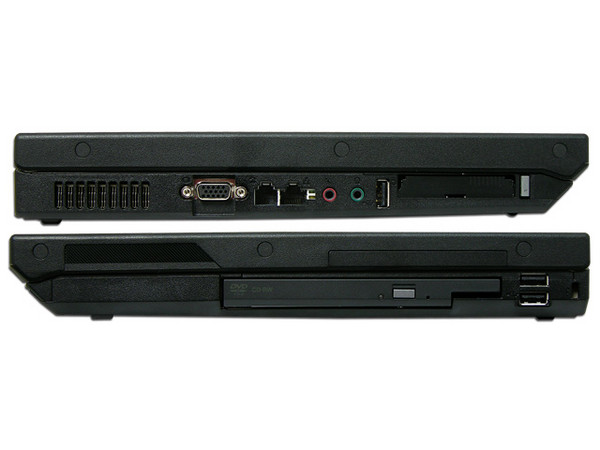 Portátil Lenovo R60e 0658-A48:
Procesador Intel Celeron M 420 (1.6GHz),
Memoria de 256MB DDR2, Disco Duro de 40GB,
Pantalla TFT de 15.