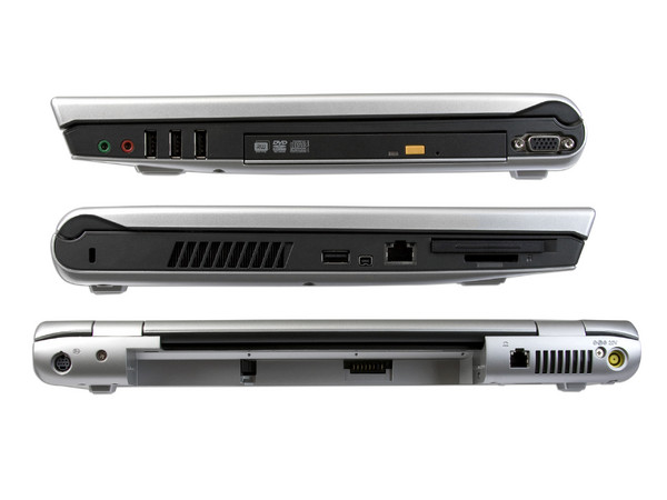Portátil Lenovo N200 (0769-FGS):
Procesador Intel Pentium Dual-Core T2390 (1.86Ghz),
Memoria de 1GB DDR II, Disco Duro de 160GB,
Pantalla de 15.4