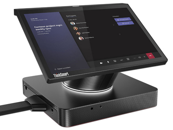 Lenovo ThinkSmart Hub:
Procesador Intel Core i5 8365UE (hasta 4.1 GHz),
Memoria de 16GB LPDDR4,
SSD M.2 de 256GB,
Pantalla de 10.1