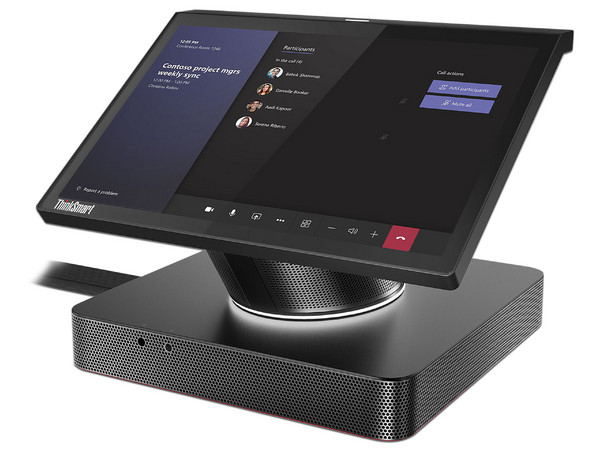 Lenovo ThinkSmart Hub:
Procesador Intel Core i5 8365UE (hasta 4.1 GHz),
Memoria de 16GB LPDDR4,
SSD M.2 de 256GB,
Pantalla de 10.1