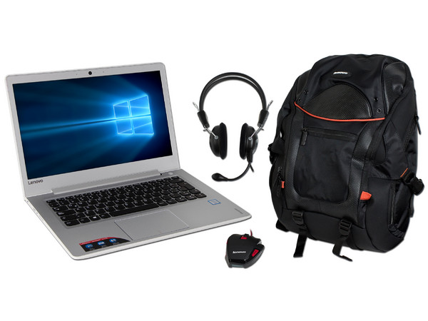 Laptop Lenovo Ideapad 510S-14ISK:
Procesador Intel Core i5 6200U (hasta 2.8 GHz),
Memoria de 8GB DDR3L,
Disco Duro de 1TB,
Pantalla de 14