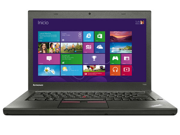 Laptop Lenovo ThinkPad T450:
Procesador Intel Core i5-5200U (hasta 2.4 GHz),
Memoria de 4 GB DDR3L, Disco Duro de 500 GB,
Pantalla LED de 14