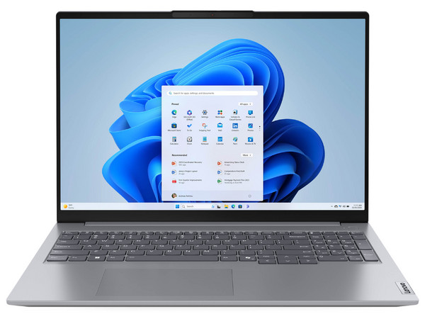 Laptop Lenovo ThinkBook 16 G7: 
Procesador AMD Ryzen 7 7735HS (hasta 4.75 GHz), 
Memoria de 16GB DDR5, 
SSD de 512GB, 
Pantalla de 16