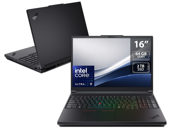 Workstation LENOVO ThinkPad P16 G3 21RRS08500:
Procesador Intel Core Ultra 9 275HX,
Memoria de 64GB,
SSD de 2TB,
Video NVIDIA RTX 4000 16GB,
S.O. Windows 11 Pro (64 Bits).