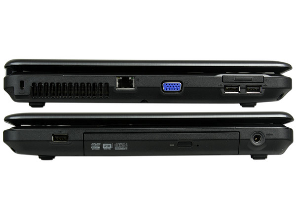 Laptop Lenovo G550 (2958C2S):
Procesador Intel Celeron T1600 (1.66 GHz),
Memoria de 1GB DDR3, Disco Duro de 160GB,
Pantalla de 15.6