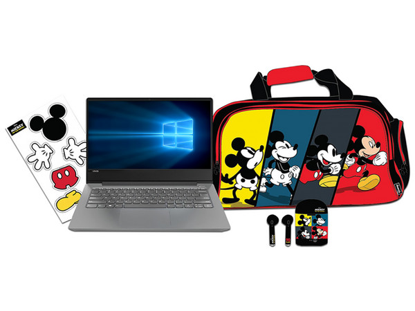 Laptop Lenovo IdeaPad 330S-14IKB:
Procesador Intel Core i3 7020U (2.30 GHz),
Memoria de 4GB DDR4,
Disco Duro de 1TB,
Pantalla de 14