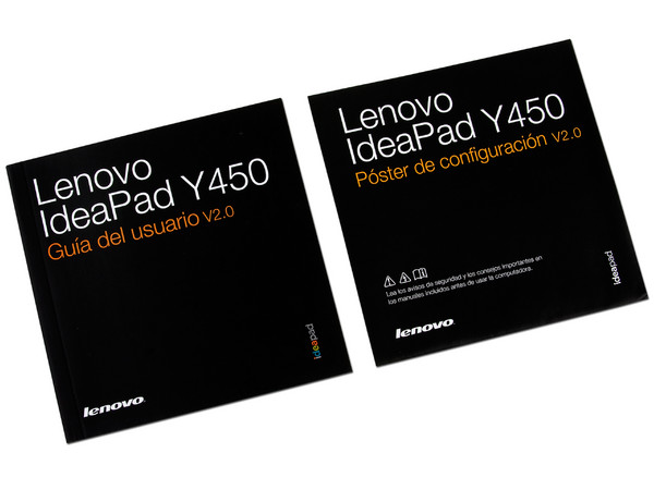 Laptop Lenovo Y450 (4189A3S):
Procesador Intel Core 2 Duo T6600 (2.20 GHz),
Memoria de 3GB DDR3, Disco Duro de 320GB,
Video Intel GMA 4500MHD, DVD+R/RW,
Pantalla de 14