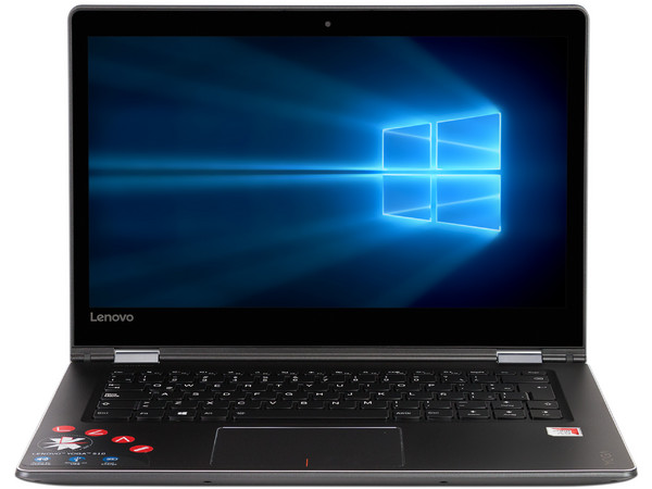 Laptop Lenovo Yoga 510-14AST:
Procesador AMD A9 9410 (hasta 3.50 GHz),
Memoria de 8GB DDR4,
Disco Duro de 500GB,
Pantalla de 14