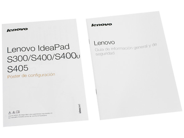 Laptop Lenovo IdeaPad S400:
Procesador Intel Core i3-3227U (1.9 GHz) 3ra Generación,
Memoria de 4 GB DDR3, Disco Duro de 500 GB,
Pantalla LED de 14
