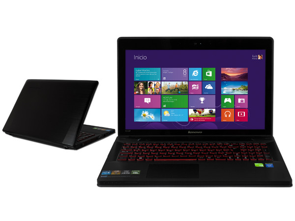 Laptop Lenovo IdeaPad Y510P:
Procesador Intel Core i7-4700MQ (hasta 3.4GHz) 4ta Generación,
8GB DDR3, D. D. 1TB , SSD 24GB,
Pantalla de 15.6