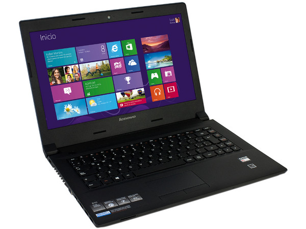 Laptop Lenovo B40-45 (59444461):
Procesador AMD E1-6010 (1.35 GHz),
Memoria de 2 GB DDR3, Disco Duro de 500 GB,
Pantalla LED de 14