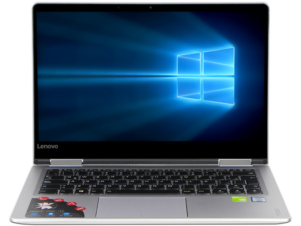 Laptop Lenovo Yoga 710-14IKB:
Procesador Intel Core i5 7200U (hasta 3.10 GHz),
Memoria de 4GB DDR4,
SSD de 256GB,
Pantalla de 14