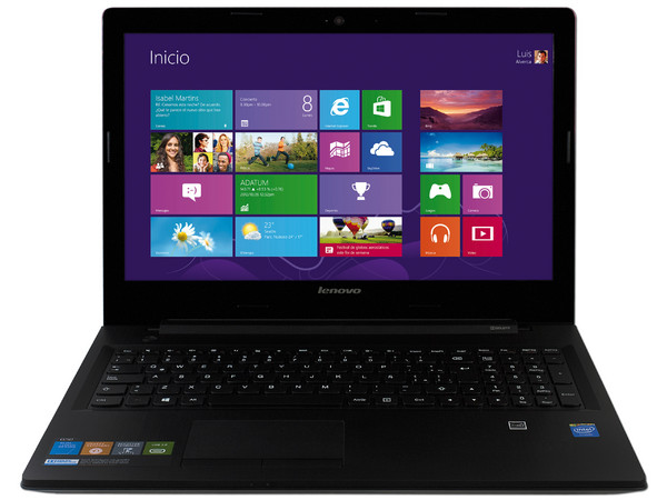 Laptop Lenovo G50-30:
Procesador Intel Celeron N2830 (hasta 2.41 GHz),
Memoria de 4 GB DDR3L, Disco Duro de 1 TB,
Pantalla LED de 15.6