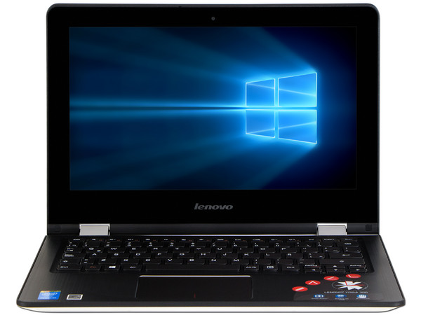 Laptop Lenovo Yoga 300-11IBY:
Procesador Intel Pentium N 3540 (hasta 2.66 GHz),
Memoria de 4GB DDR3L,
Disco Duro de 500GB,
Pantalla de 11.6