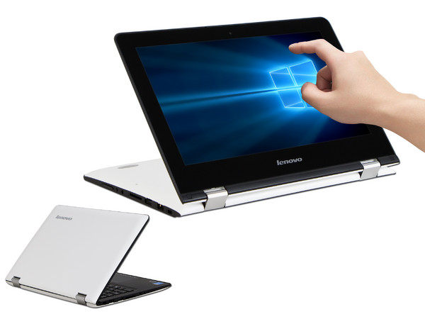 Laptop Lenovo Yoga 300-11IBY:
Procesador Intel Pentium N 3540 (hasta 2.66 GHz),
Memoria de 4GB DDR3L,
Disco Duro de 500GB,
Pantalla de 11.6