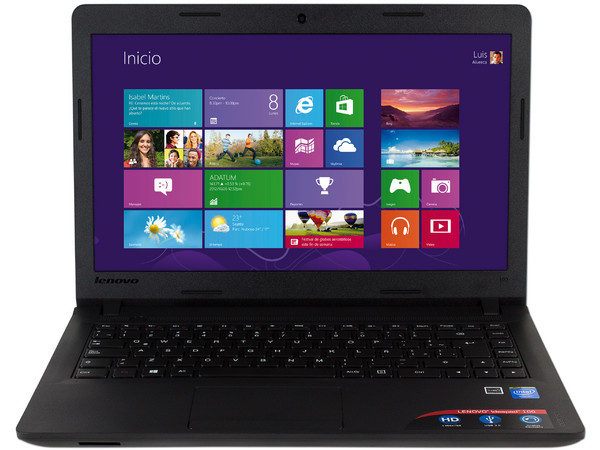 Laptop Lenovo Ideapad 100:
Procesador Intel Celeron N2840 (2.16 GHz),
Memoria de 2 GB DDR3, Disco Duro de 500 GB,
Pantalla LED de 14