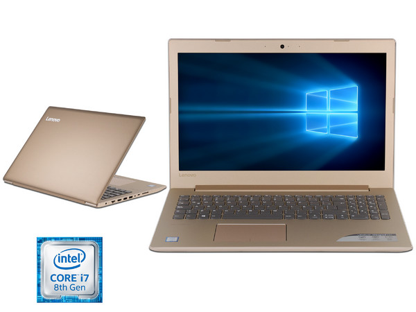 Lenovo IdeaPad 520-15IKB:
Procesador Intel Core i7 8550U (hasta 4.00 GHz),
Memoria de 8GB DDR4,
Disco Duro de 2TB,
Pantalla de 15.6