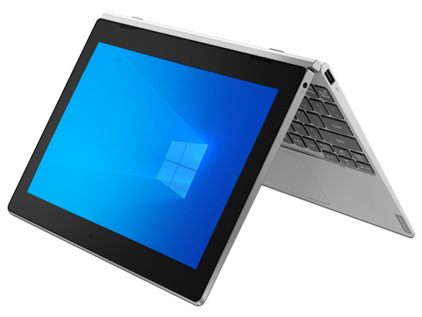 Laptop Lenovo IdeaPad D330:
Procesador Intel Celeron N4000 (hasta 2.6 GHz),
Memoria de 4GB LPDDR4,
Almacenamiento de 64GB,
Pantalla de 10.1