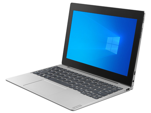 Laptop Lenovo IdeaPad D330:
Procesador Intel Celeron N4000 (hasta 2.6 GHz),
Memoria de 4GB LPDDR4,
Almacenamiento de 64GB,
Pantalla de 10.1