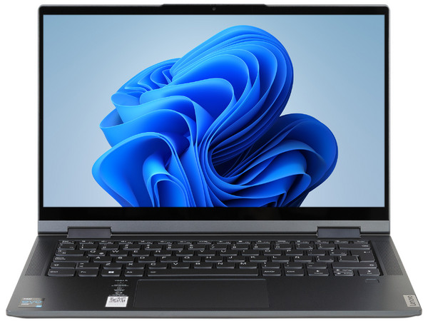 Laptop Lenovo Yoga 7 14ITL5:
Procesador Intel Core i7 1165G7 (hasta 4.7 GHz),
Memoria de 12GB DDR4,
SSD de 512GB,
Pantalla de 14