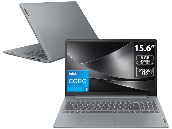 Laptop Lenovo IdeaPad Slim 3: 
Procesador Intel Core i5 1334U (hasta 4.6 GHz), 
Memoria de 8GB LPDDR5, 
SSD de 512GB, 
Pantalla de 15.6