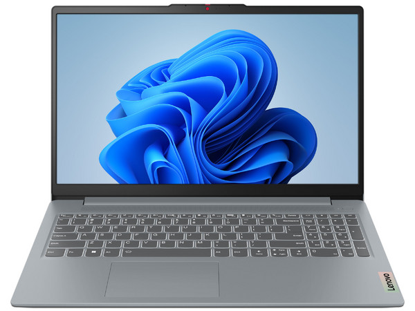 Laptop Lenovo IdeaPad Slim 3: 
Procesador AMD Ryzen 5 7520U (hasta 4.3 GHz), 
Memoria de 8GB LPDDR5, 
SSD de 512GB, 
Pantalla de 15.6