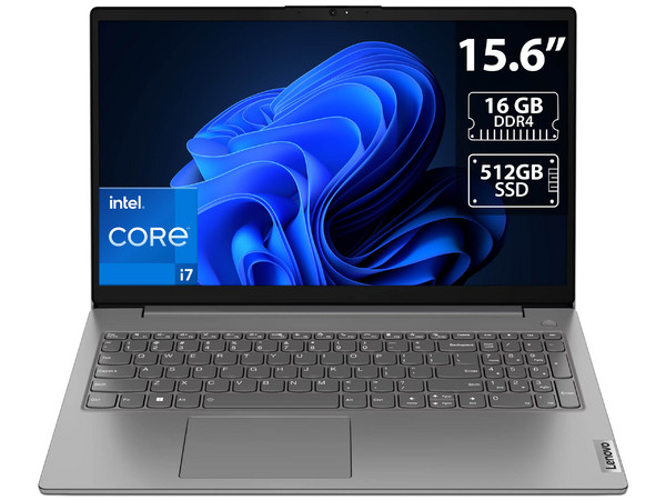 Laptop Lenovo V15 G4 IRU: 
Procesador Intel Core i7 13620H (hasta 4.9 GHz), 
Memoria de 16GB DDR4, 
SSD de 512GB, 
Pantalla de 15.6
