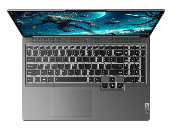 Laptop Gamer Lenovo Legion Slim 5 16ARP9:
Procesador AMD Ryzen 7 7435HS (hasta 4.5 GHz),
Memoria de 16GB DDR5,
SSD de 512GB,
Pantalla de 16