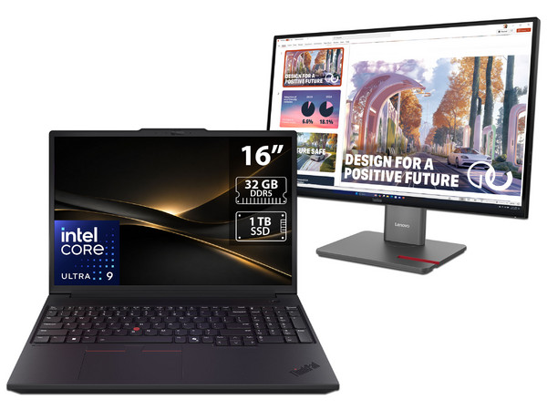 Laptop Lenovo ThinkPad P16v Gen 3:
Procesador Intel Core Ultra 9 285H (hasta 5.4 GHz),
Memoria de 32GB DDR5,
SSD de 1TB,
Pantalla de 16