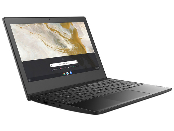 Laptop Lenovo ChromeBook 3:
Procesador AMD A6 9220C (hasta 2.7 GHz),
Memoria de 4GB LPDDR3,
Disco Duro de 32GB,
Pantalla de 11
