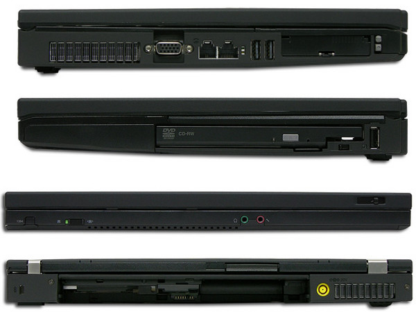 Portátil Lenovo R61 7738-11S:
Procesador Intel T7300 Core 2 Duo (2.0GHz),
Memoria de 1GB DDR2, Disco Duro de 120GB,
Pantalla TFT de 14.1