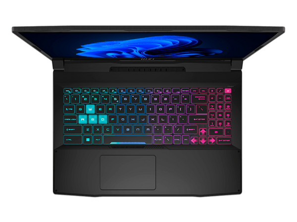 Laptop Gamer MSI Katana:
Procesador Intel Core i7 12650H (Hasta 4.70 GHz),
Memoria de 16GB DDR5,
SSD de 1TB,
Pantalla de 15.6