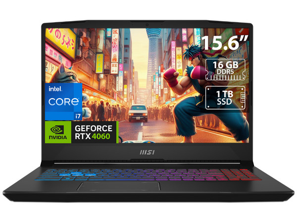 Laptop MSI Pulse 15:
Procesador Intel Core i7 13620H (hasta 4.9 GHz),
Memoria de 16GB DDR5,
SSD de 1TB,
Video GeForce RTX 4060,
S.O. Windows 11 Home (64 Bits)