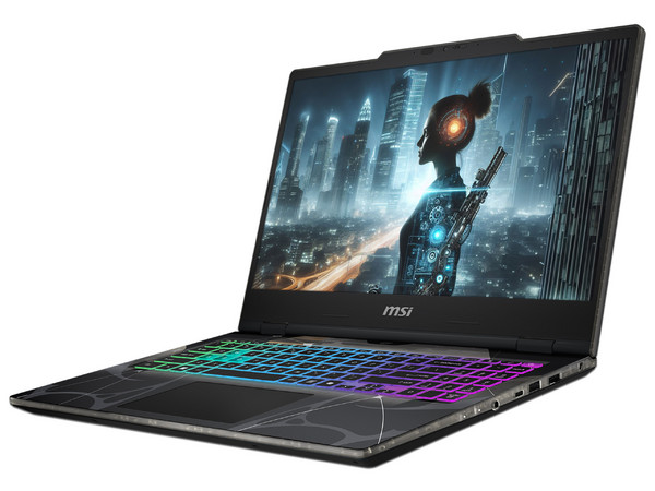 Laptop Gamer MSI Cyborg A15: 
Procesador AMD Ryzen 9 270 (hasta 5.2 GHz), 
Memoria de 16GB DDR5, 
SSD de 1TB, 
Pantalla de 15.6
