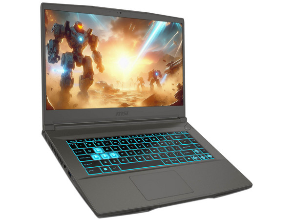 Laptop Gamer MSI Thin A15:
Procesador AMD Ryzen 5 7535HS (hasta 4.55 Ghz),
Memoria de 8GB DDR5,
SSD de 512GB,
Pantalla de 14