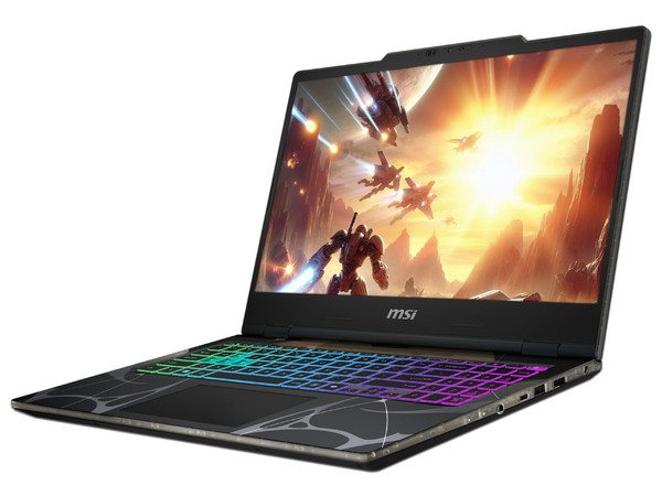 Laptop MSI Cyborg 15:
Procesador Intel Core 5 210H (Hasta 4.8 GHz),
Memoria de 16GB DDR5,
SSD de 512GB,
Pantalla de 15.6