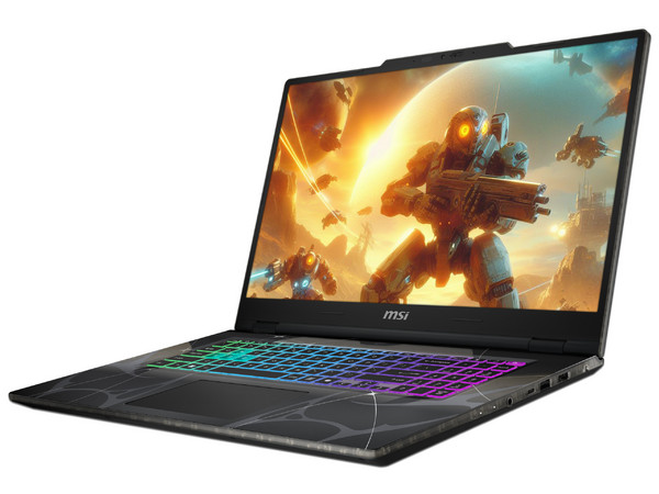 Laptop Gamer MSI CYBORG 17:
Procesador Intel Core 7 240H (hasta 5.2 GHz),
Memoria de 16GB DDR5,
SSD de 1TB,
Pantalla de 17.3