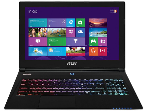 Laptop MSI GS60 GHOST PRO:
Procesador Intel Core i7-6700HQ (Hasta 3.5 GHz),
Memoria de 16 GB DDR4, D.D. de 1 TB,
Pantalla LED de 15.6