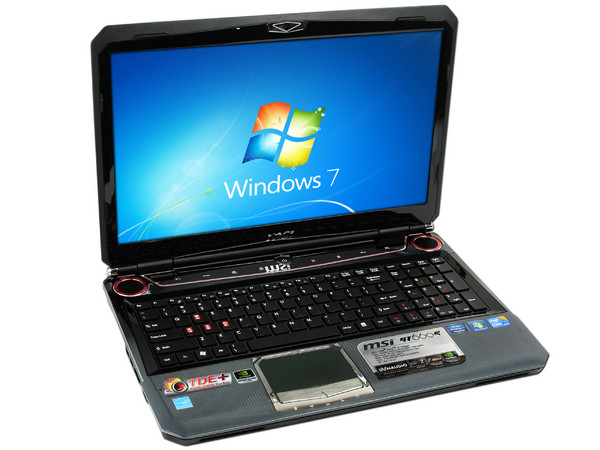 Laptop MSI GT660R: Procesador Intel Core i7-Q740 (1.73 GHz), 
Memoria de 6GB DDR3, Disco Duro de 1TB, 
Video Nvidia Geforce GTX 285M, 
Pantalla de 16