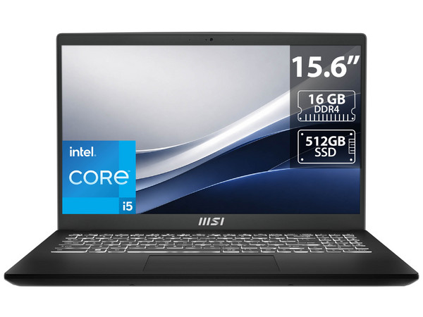 Laptop MSI Modern 15 B13M:
Procesador Intel Core i5 1334U (hasta 4.6 GHz),
Memoria de 16GB DDR4,
SSD de 512GB,
Pantalla de 15.6